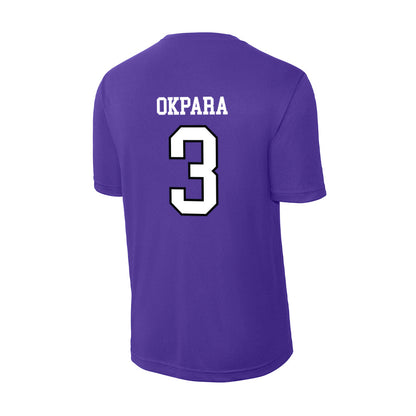 Lipscomb - NCAA Men's Basketball : Kennedy Okpara - Activewear T-Shirt-1