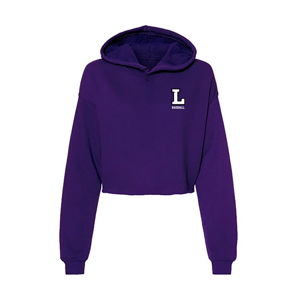 Lipscomb - NCAA Baseball : Blake Carter - Women's Crop Fleece Hoodie-0