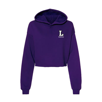 Lipscomb - NCAA Women's Basketball : Molly Heard - Women's Crop Fleece Hoodie-0
