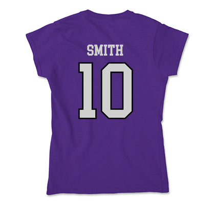 Weber - NCAA Softball : Taegan Smith - Soft Style Women’s T-Shirt-1