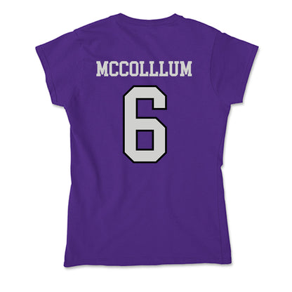 Weber - NCAA Football : Cash McColllum - Soft Style Women’s T-Shirt-1