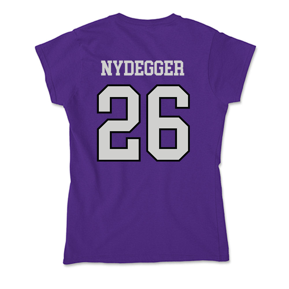 Weber - NCAA Women's Soccer : Mina Nydegger - Soft Style Women’s T-Shirt-1