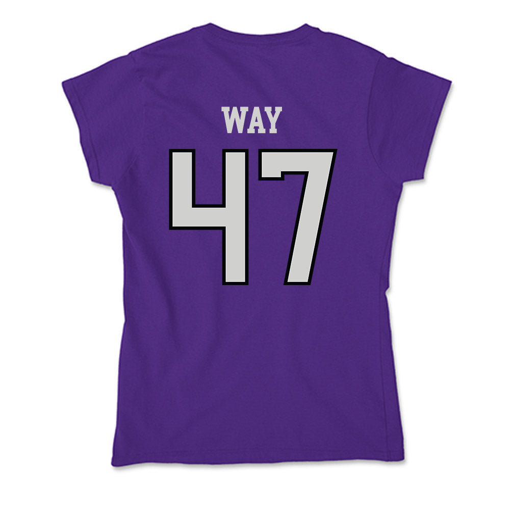 Weber - NCAA Football : Henry Way - Soft Style Women’s T-Shirt-1