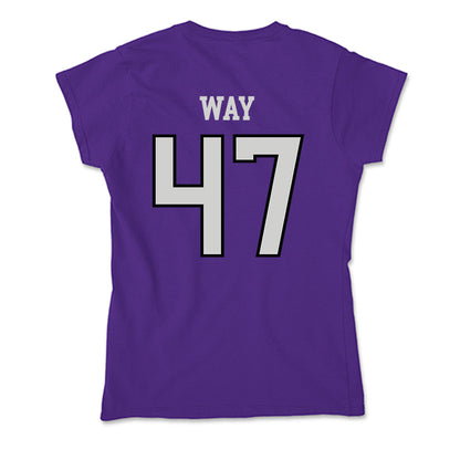 Weber - NCAA Football : Henry Way - Soft Style Women’s T-Shirt-1