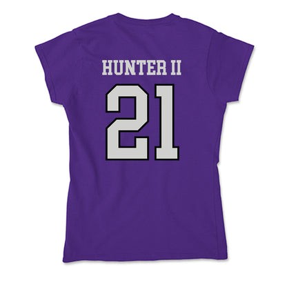 Weber - NCAA Football : Pierre Hunter II - Soft Style Women’s T-Shirt-1