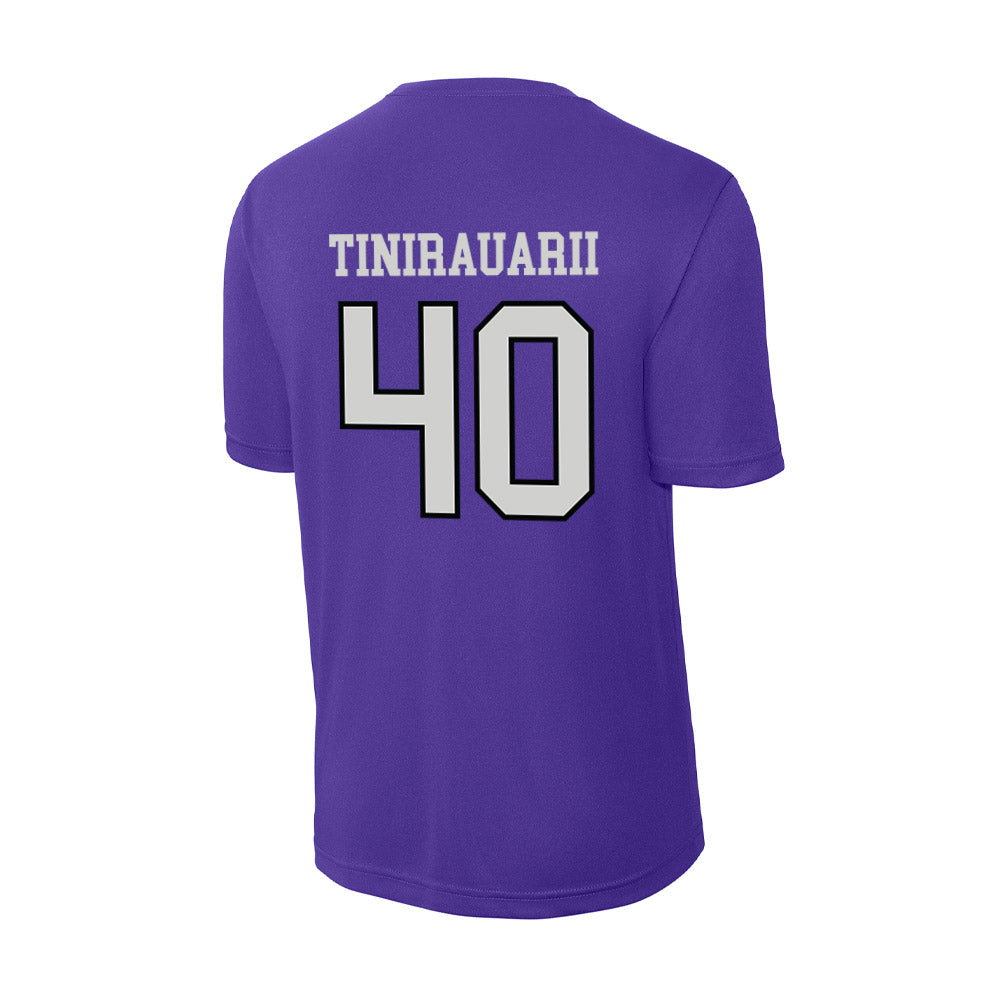 Weber - NCAA Football : Raimoana Tinirauarii - Activewear T-Shirt-1