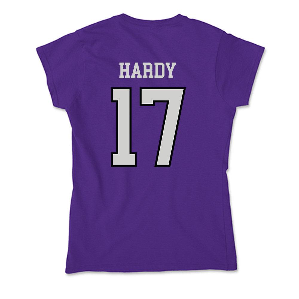 Weber - NCAA Football : Joshua Hardy - Soft Style Women’s T-Shirt-1