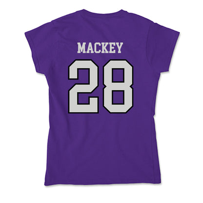 Weber - NCAA Football : Logan Mackey - Soft Style Women’s T-Shirt-1