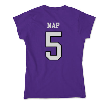 Weber - NCAA Women's Basketball : Dakota Nap - Soft Style Women’s T-Shirt-1