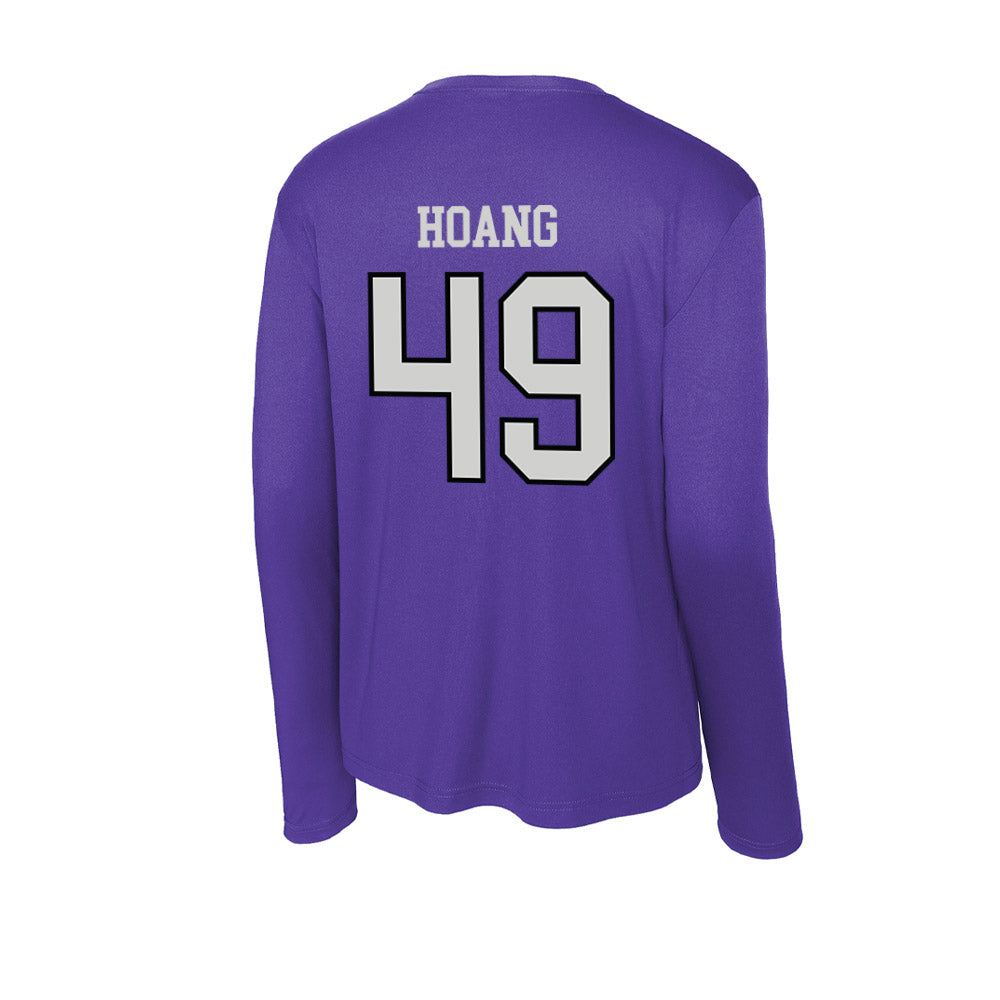 Weber - NCAA Football : Thien Hoang - Activewear Long Sleeve T-Shirt-1