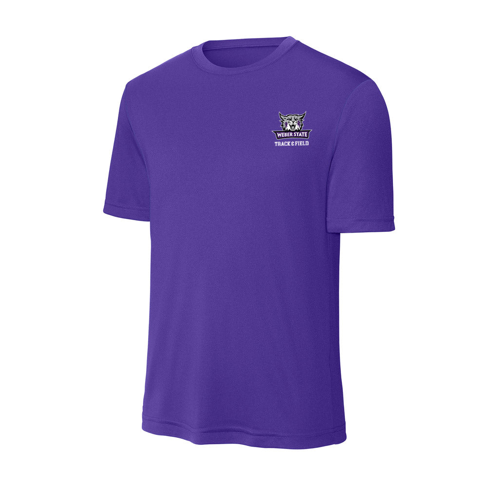 Weber - NCAA Men's Track & Field : Eli Taylor - Activewear T-Shirt-0