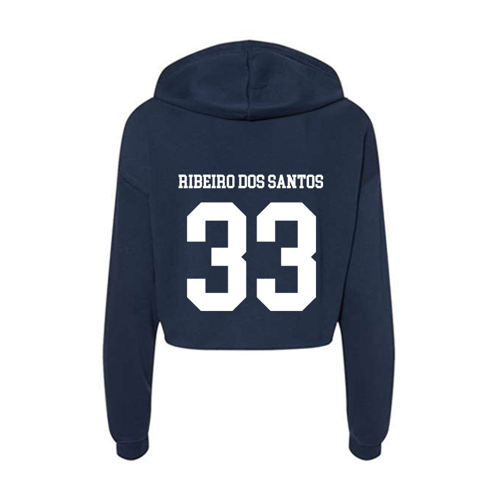 UWF - NCAA Men's Soccer : Joao Gabriel Ribeiro dos Santos - Women's Crop Fleece Hoodie-1