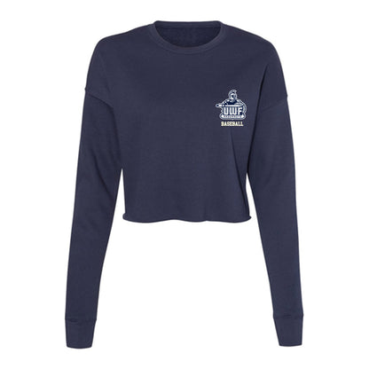 UWF - NCAA Baseball : Zach Nelson - Women's Cropped Crew Fleece-0