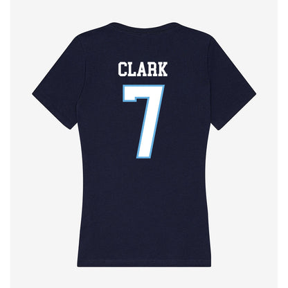 San Diego - NCAA Women's Volleyball : Isabel Clark - Women's V-Neck T-Shirt-1