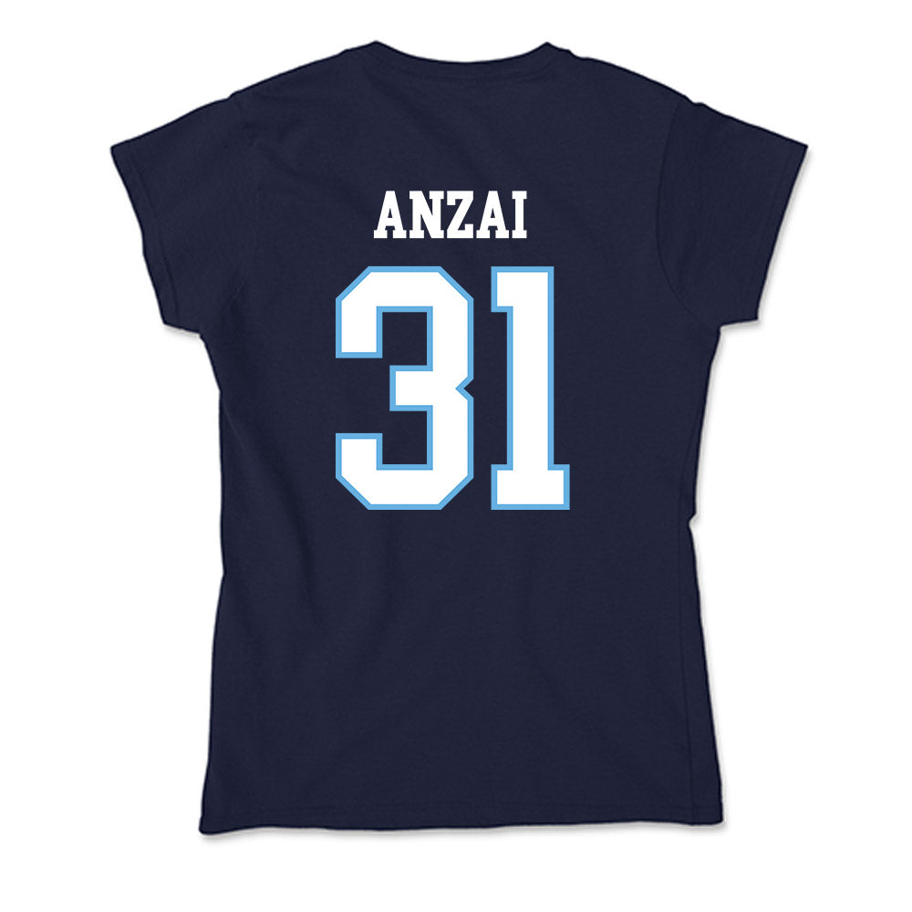 San Diego - NCAA Baseball : AJ Anzai - Soft Style Women’s T-Shirt-1