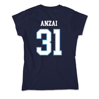 San Diego - NCAA Baseball : AJ Anzai - Soft Style Women’s T-Shirt-1