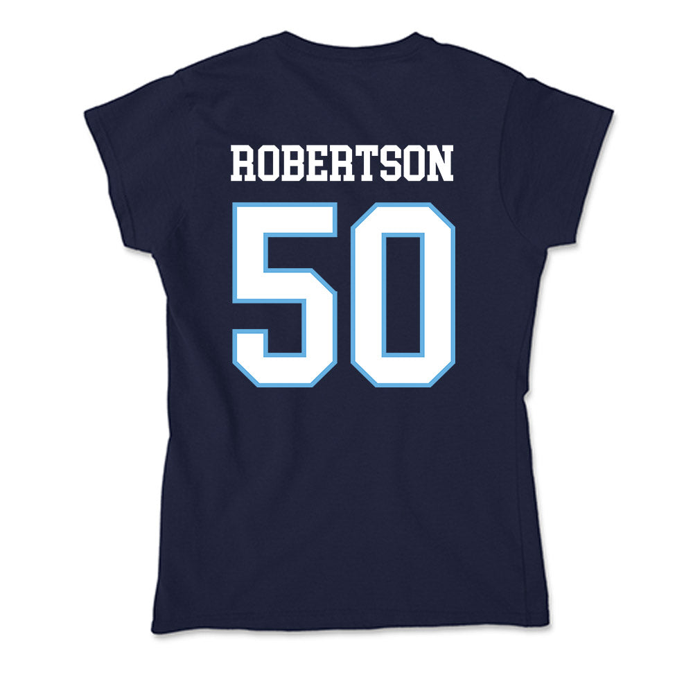 San Diego - NCAA Baseball : Jamie Robertson - Soft Style Women’s T-Shirt-1