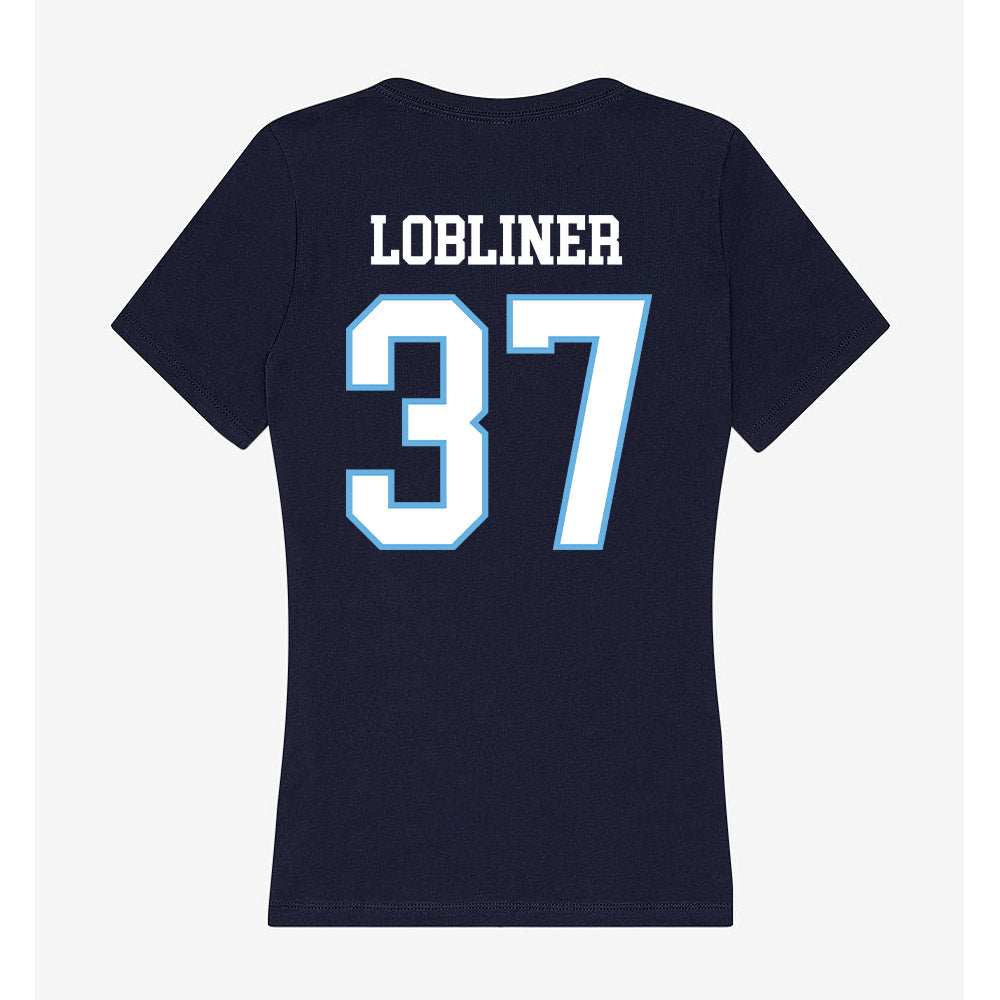 San Diego - NCAA Baseball : Jayden Lobliner - Women's V-Neck T-Shirt-1