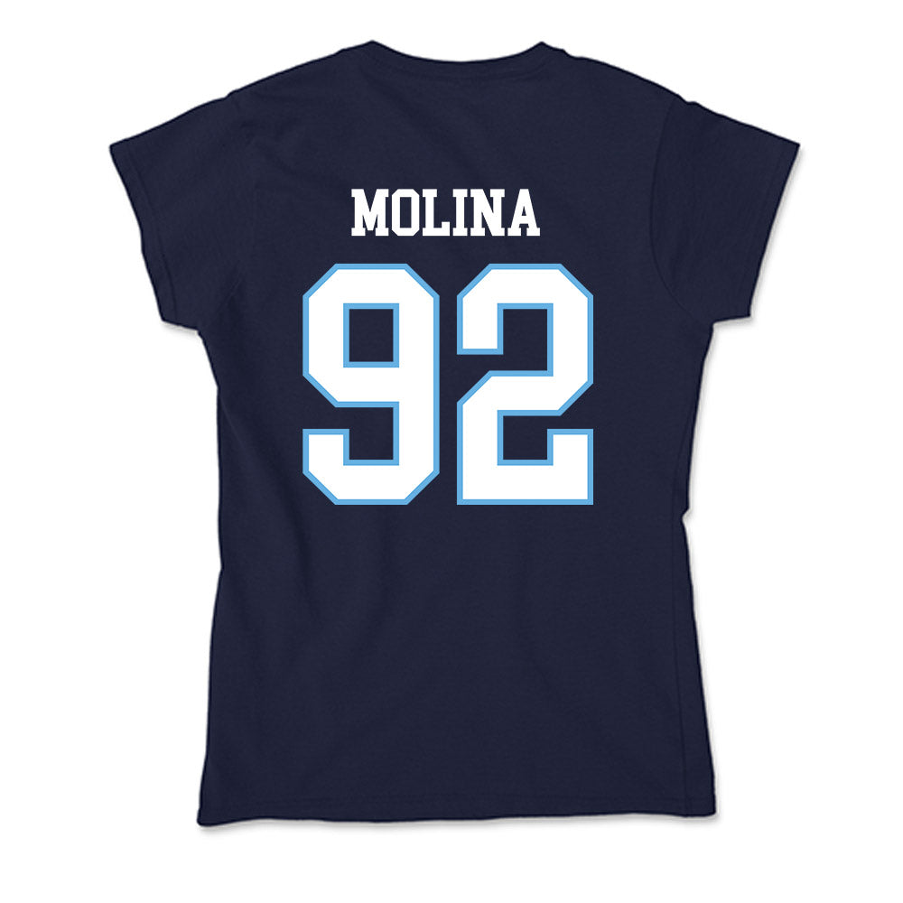 San Diego - NCAA Football : Shayden Molina - Soft Style Women’s T-Shirt-1