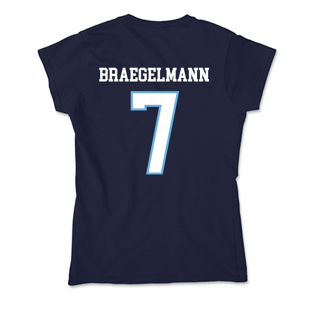 San Diego - NCAA Softball : McKenna Braegelmann - Soft Style Women’s T-Shirt-1