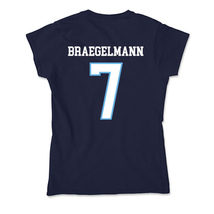 San Diego - NCAA Softball : McKenna Braegelmann - Soft Style Women’s T-Shirt-1