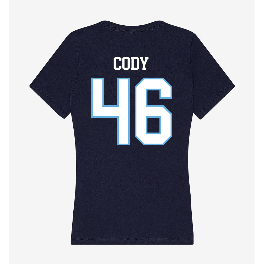 San Diego - NCAA Baseball : Hayden Cody - Women's V-Neck T-Shirt-1