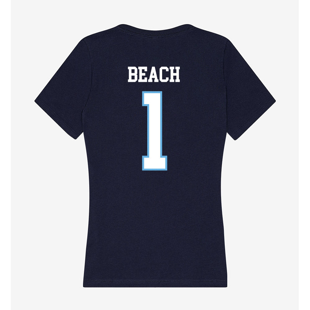 San Diego - NCAA Women's Volleyball : Neomi Beach - Women's V-Neck T-Shirt-1