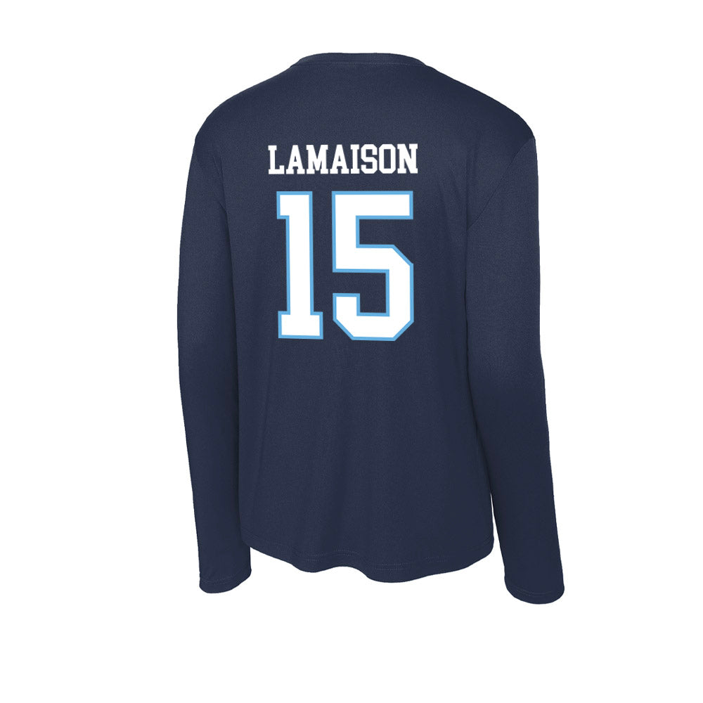 San Diego - NCAA Baseball : Tristan LaMaison - Activewear Long Sleeve T-Shirt-1