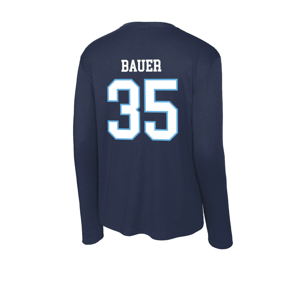 San Diego - NCAA Men's Soccer : Mathias Bauer - Activewear Long Sleeve T-Shirt-1