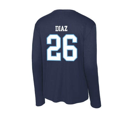 San Diego - NCAA Softball : Abrielle Diaz - Activewear Long Sleeve T-Shirt-1