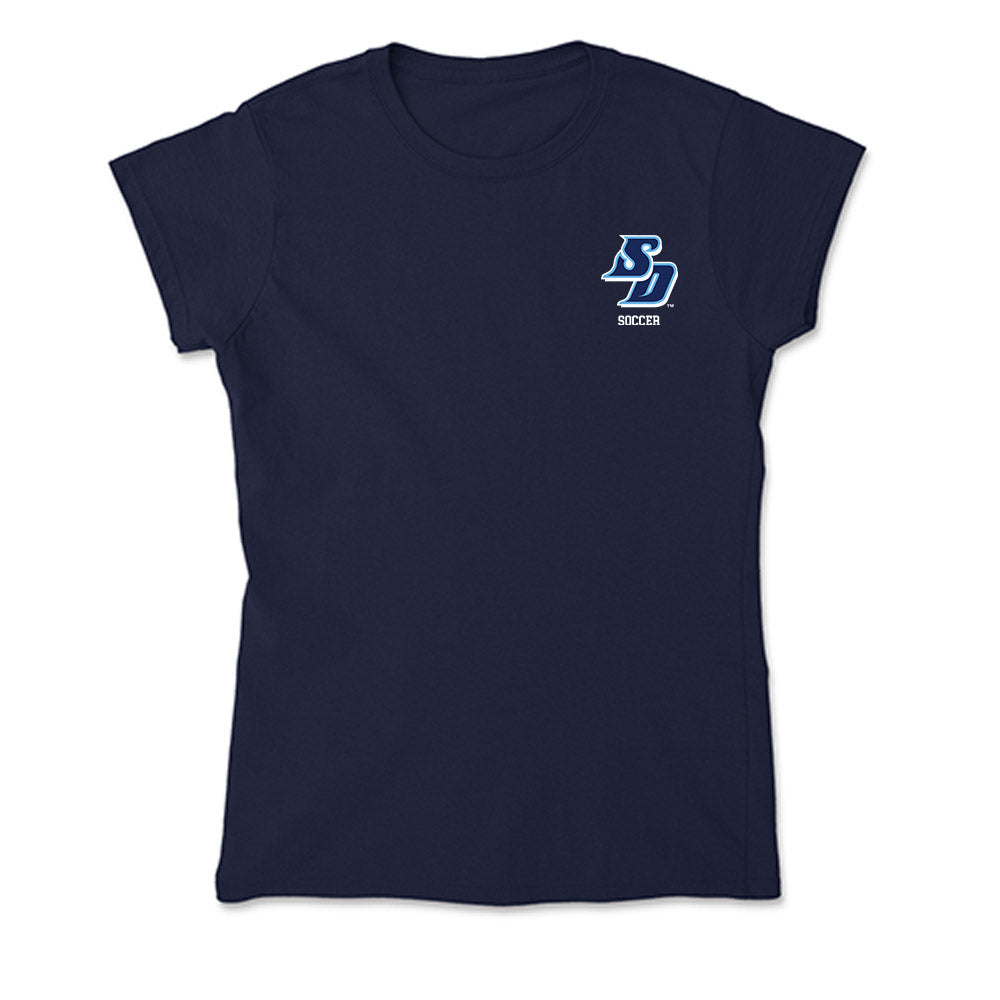 San Diego - NCAA Men's Soccer : Devin Dillon - Soft Style Women’s T-Shirt-0