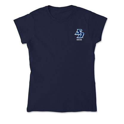 San Diego - NCAA Men's Soccer : Devin Dillon - Soft Style Women’s T-Shirt-0