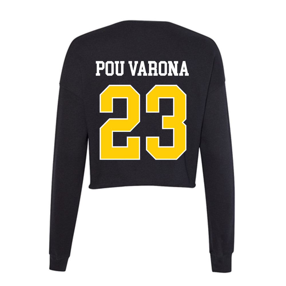 Rollins - NCAA Men's Soccer : Victoria Pou Varona - Women's Cropped Crew Fleece-1