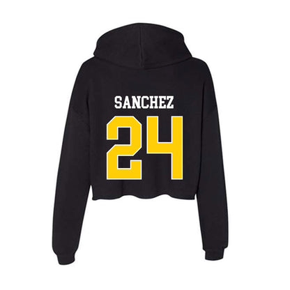 Rollins - NCAA Baseball : Jordan Sanchez - Women's Crop Fleece Hoodie-1