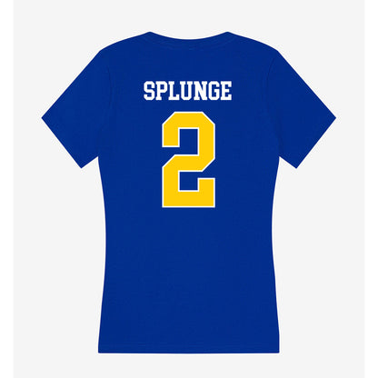 Rollins - NCAA Men's Soccer : Jaden Splunge - Women's V-Neck T-Shirt-1