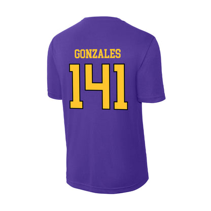 Montevallo - NCAA Wrestling : Manuel Gonzales - Activewear T-Shirt-1