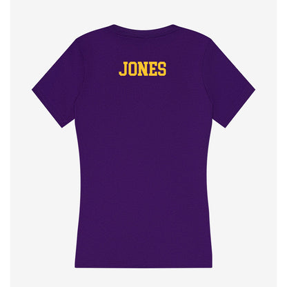Montevallo - NCAA Men's Track & Field : Stephen Jones - Women's V-Neck T-Shirt-1