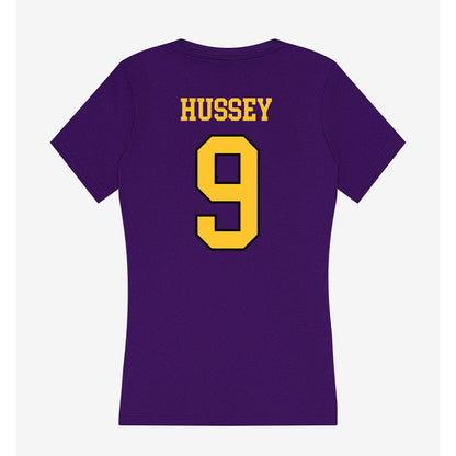 Montevallo - NCAA Softball : Kennedy Hussey - Women's V-Neck T-Shirt-1