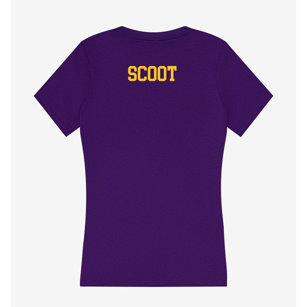 Montevallo - NCAA Men's Track & Field : Amari Scoot - Women's V-Neck T-Shirt-1