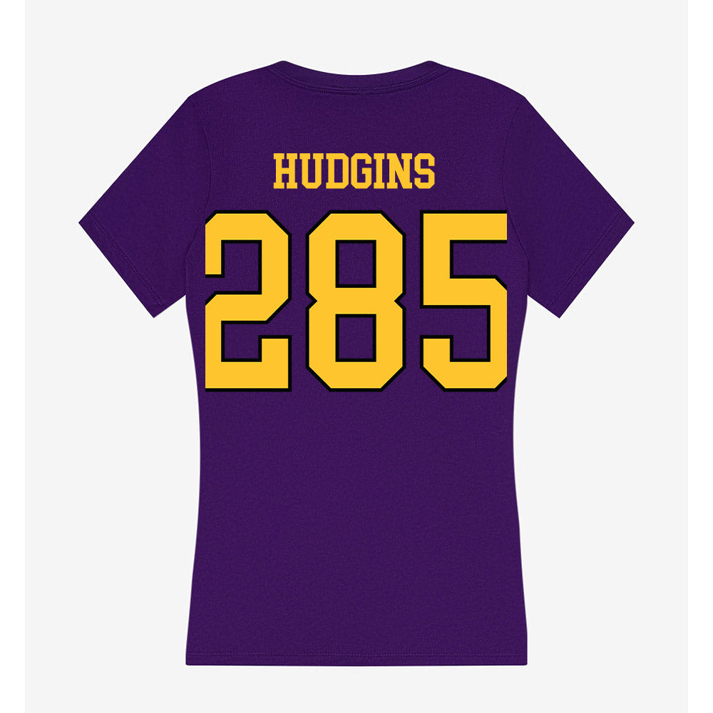 Montevallo - NCAA Wrestling : Jaxon Hudgins - Women's V-Neck T-Shirt-1