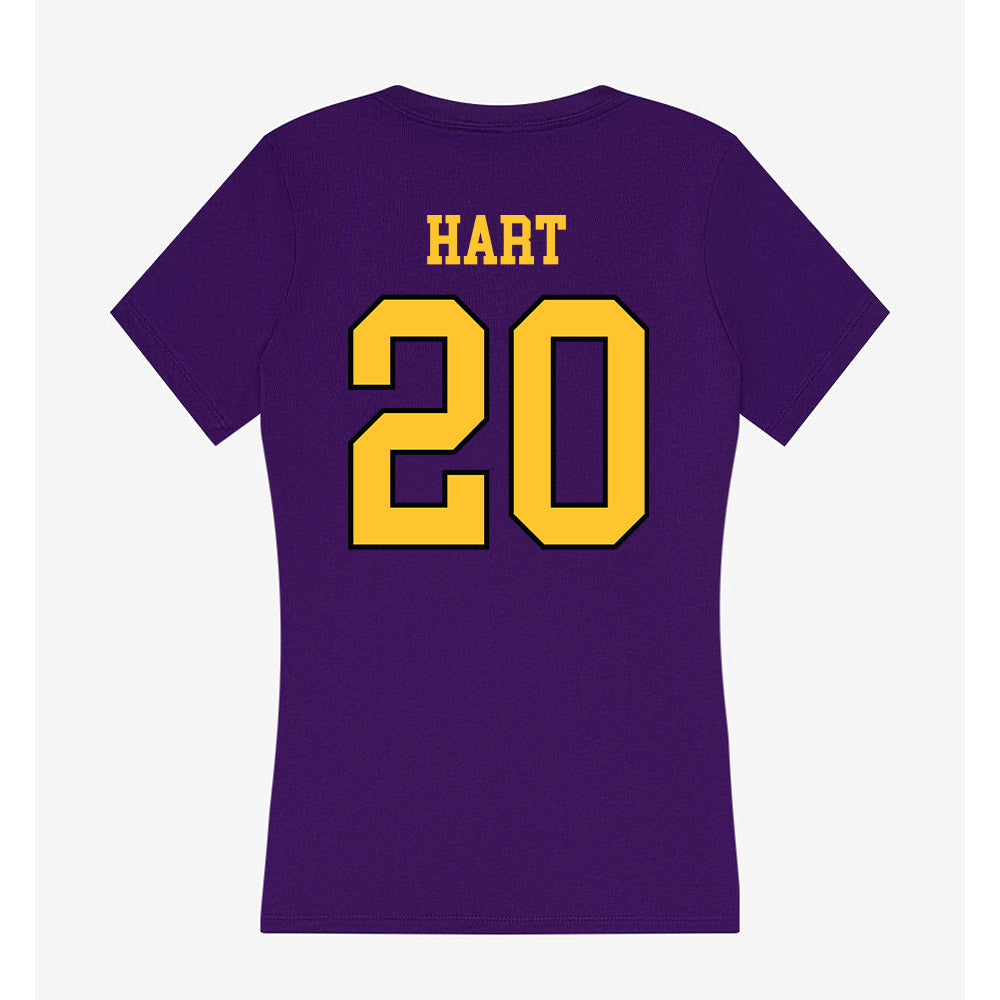 Montevallo - NCAA Men's Soccer : Dakota Hart - Women's V-Neck T-Shirt-1