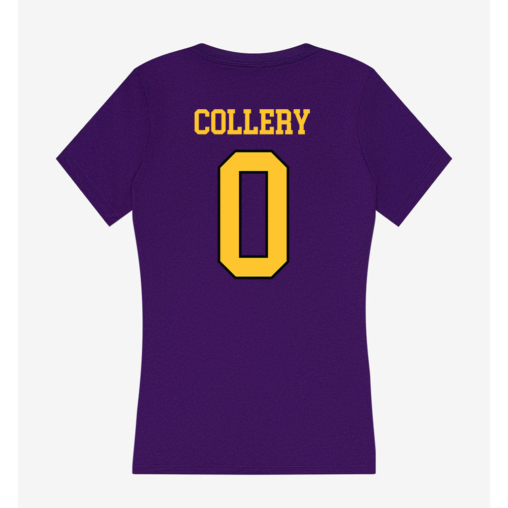 Montevallo - NCAA Men's Lacrosse : Aidan Collery - Women's V-Neck T-Shirt-1