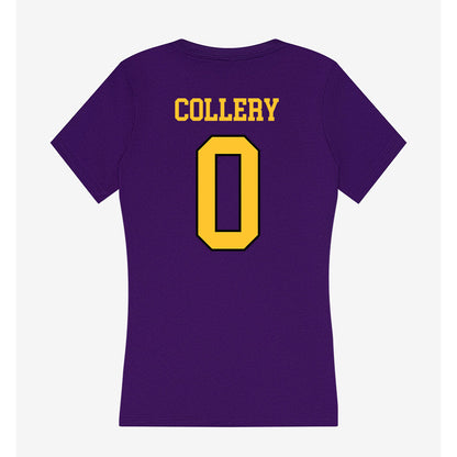 Montevallo - NCAA Men's Lacrosse : Aidan Collery - Women's V-Neck T-Shirt-1