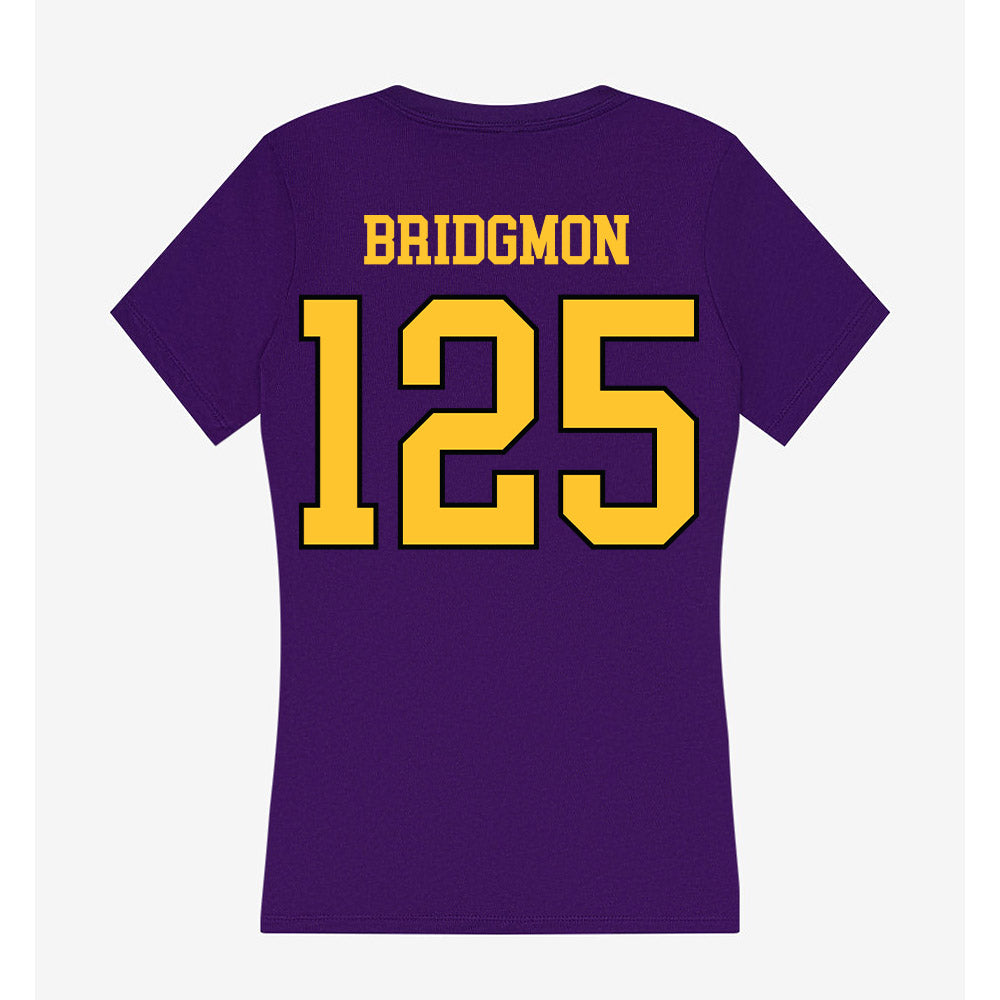 Montevallo - NCAA Wrestling : Barrett Bridgmon - Women's V-Neck T-Shirt-1