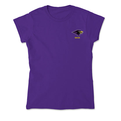 Montevallo - NCAA Women's Soccer : Shadia Valenzuela - Soft Style Women’s T-Shirt-0