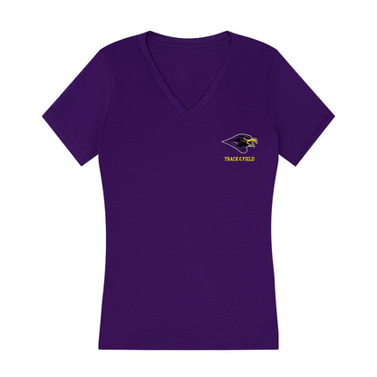 Montevallo - NCAA Men's Track & Field : Chasonn Howard - Women's V-Neck T-Shirt-0