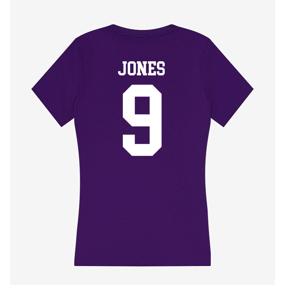 Truman - NCAA Football : Markiese Jones - Women's V-Neck T-Shirt-1