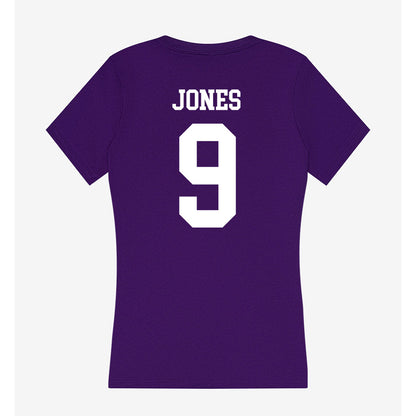 Truman - NCAA Football : Markiese Jones - Women's V-Neck T-Shirt-1
