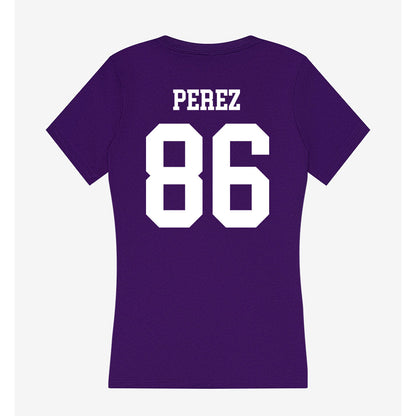 Truman - NCAA Football : Diego Perez - Women's V-Neck T-Shirt-1