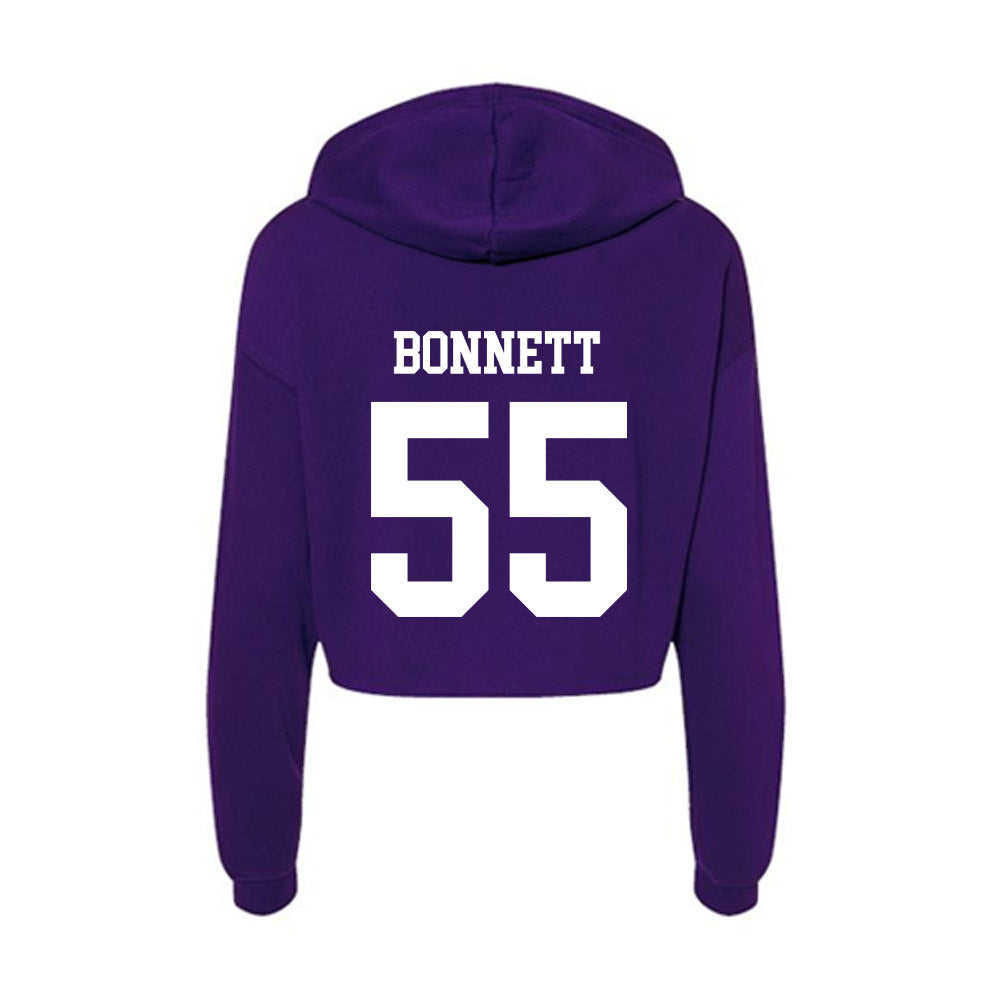 Truman - NCAA Football : Wyatt Bonnett - Women's Crop Fleece Hoodie-1